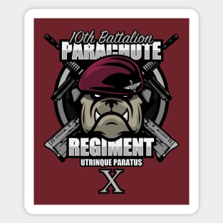 Parachute Regiment - 10th Battalion Sticker